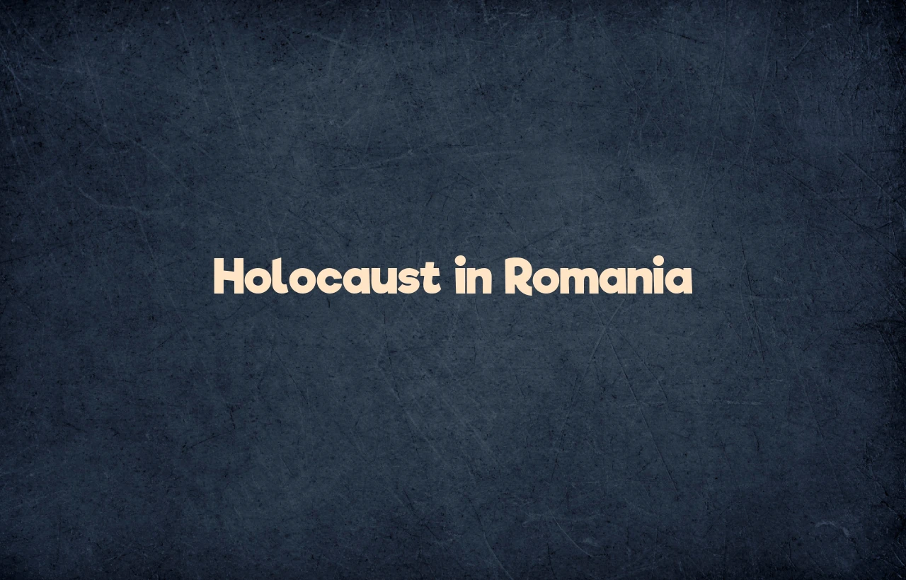 holocaust in romania